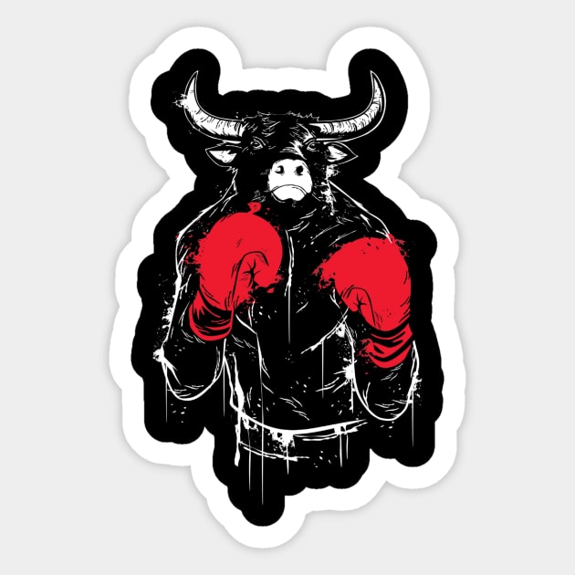 RAGING BULL Sticker by chuongmacyfersfw